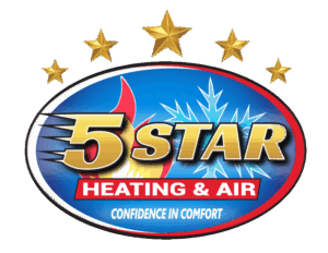 5 Star Heating and Air Logo