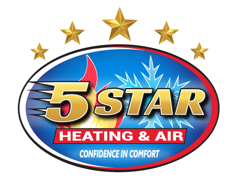 5 Star Heating and Air Logo
