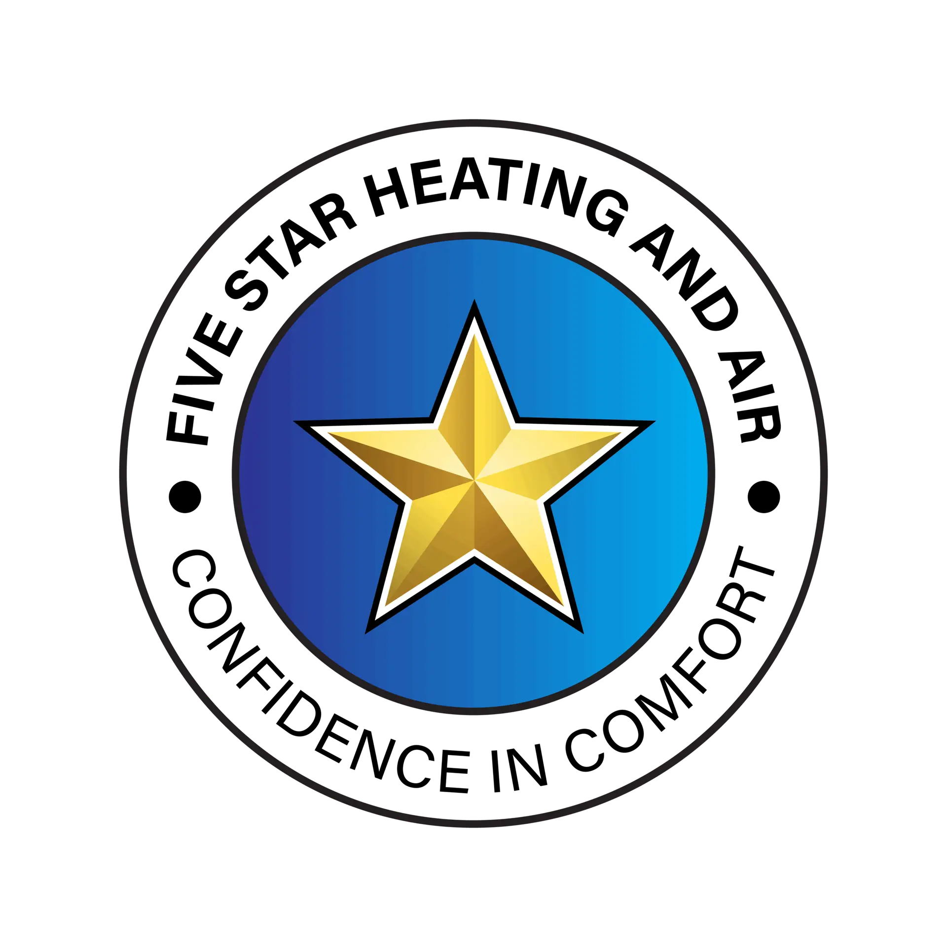 5 Star Heating and Air Logo
