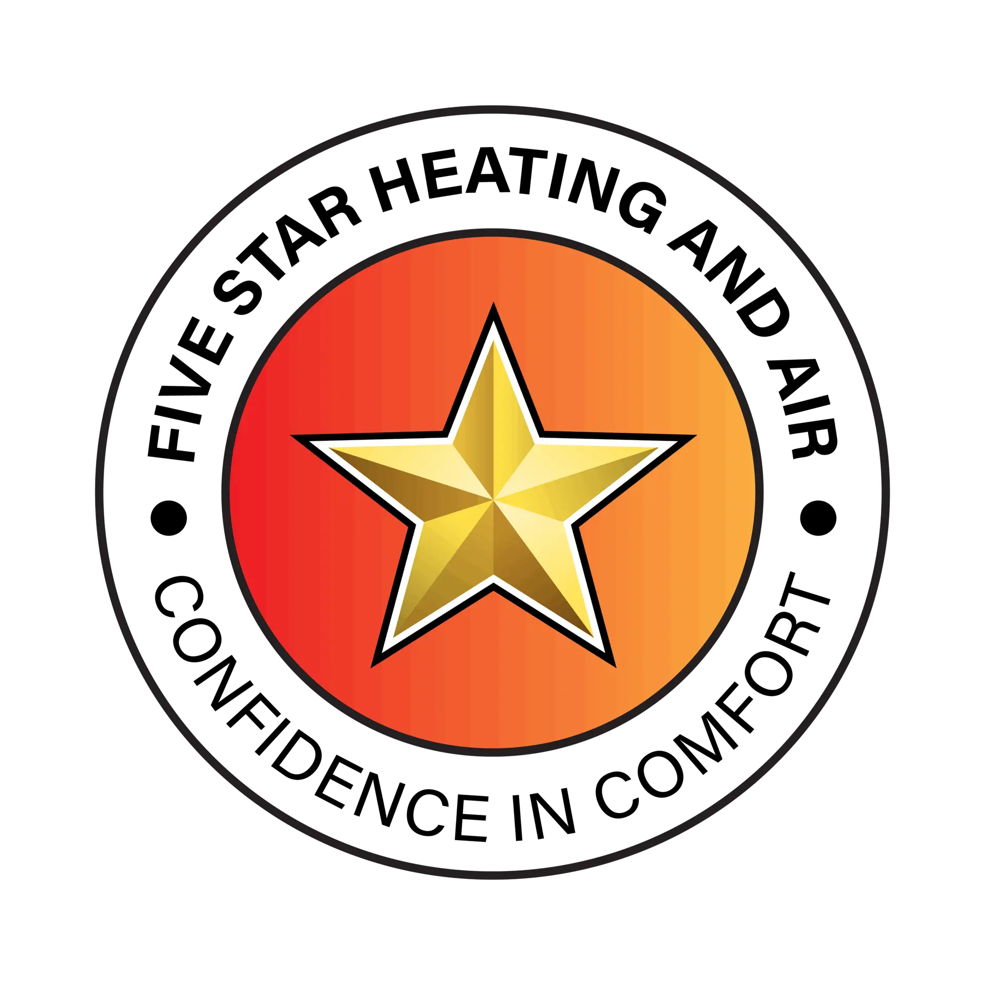 5 Star Heating and Air Logo